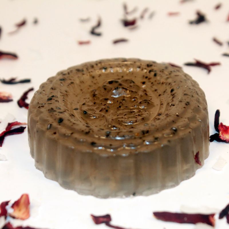 COCONUT w HIBISCUS HERBS Soap