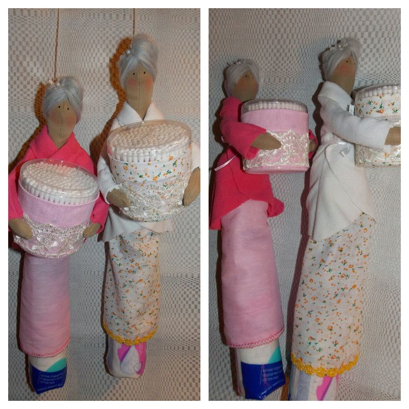 Fairy the keeper of cotton buds and pads