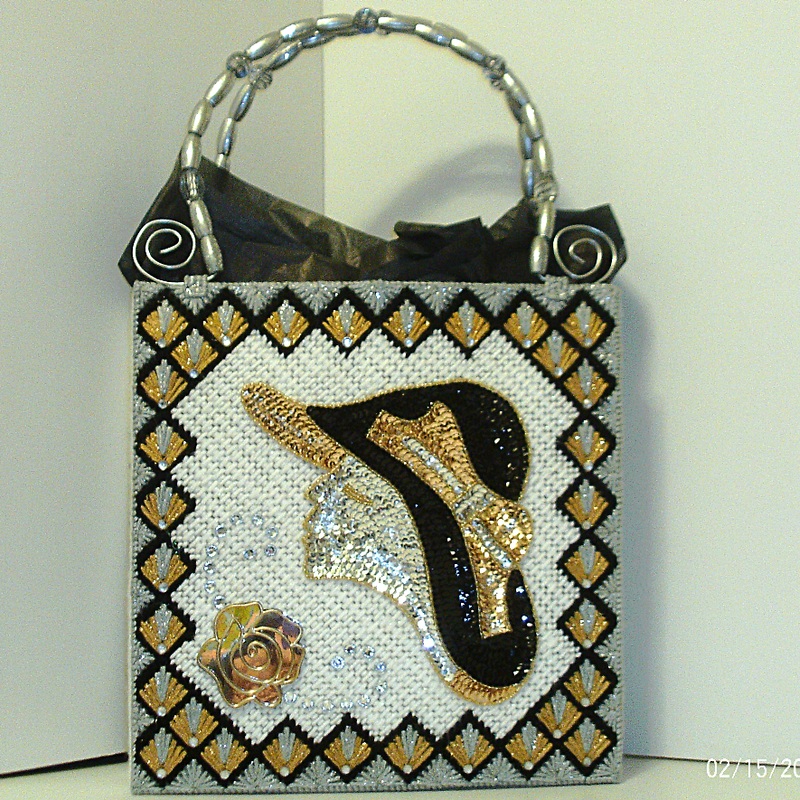 Art Deco Jeweled Tote bag