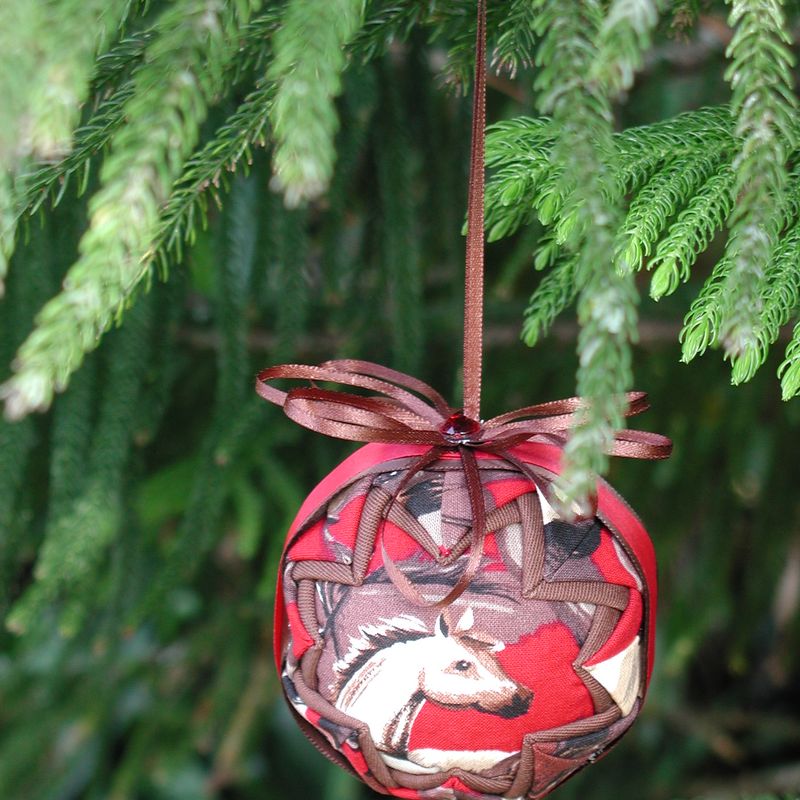 Horse Fabric Ornament