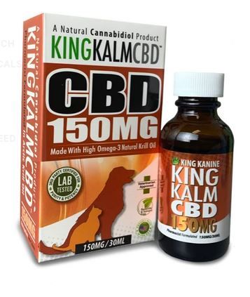 Dog CBD Oil from King Kanine | 150mg for Medium-Sized Dogs