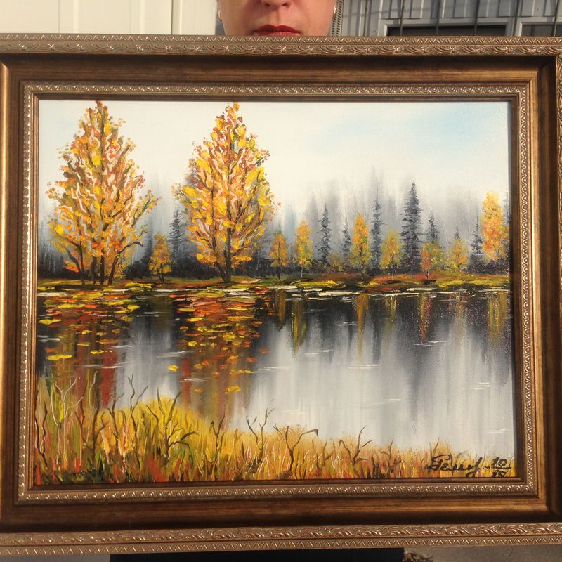 A painting "Late autumn"
