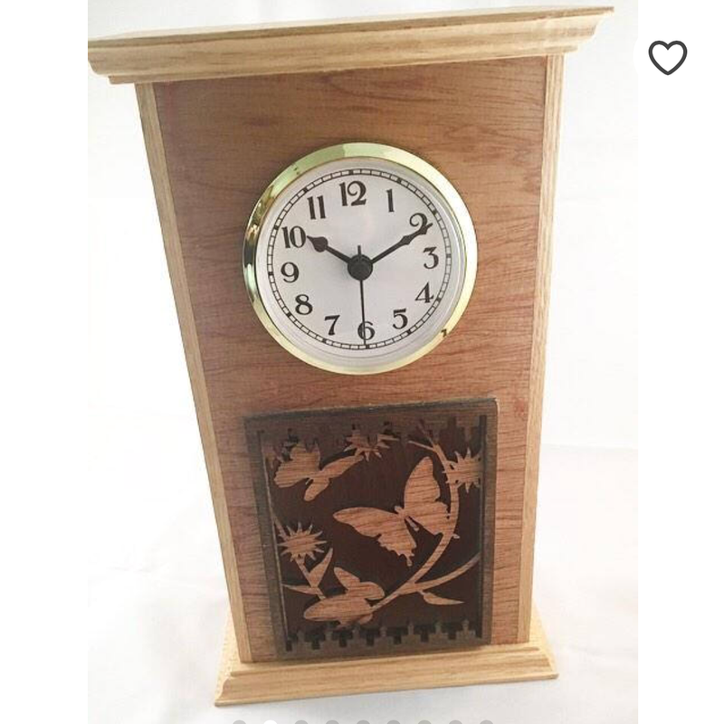 butterfly clock
