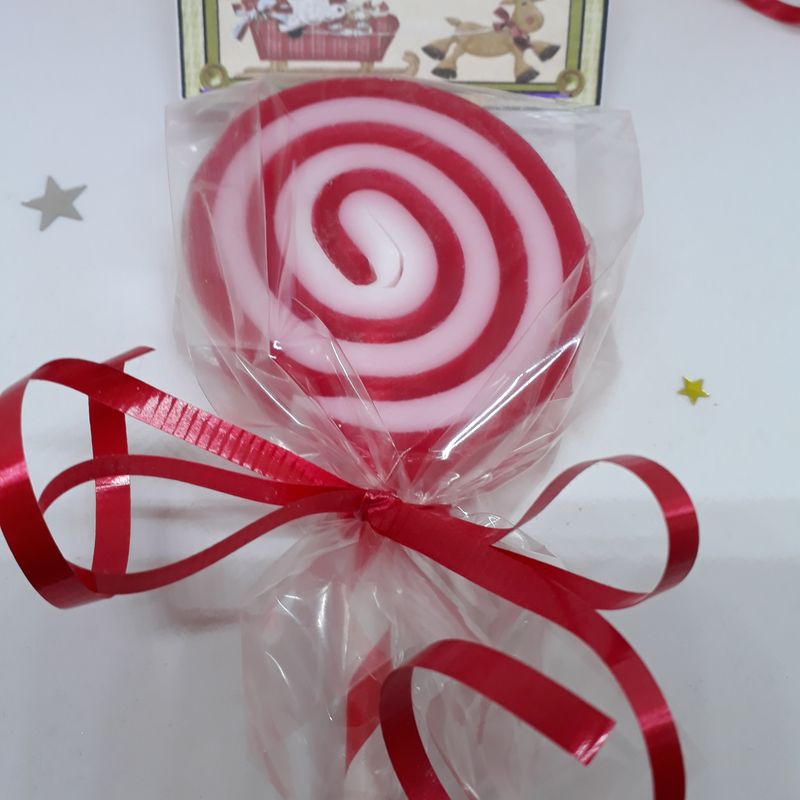 Handmade Soap candy swirl soap Lollys