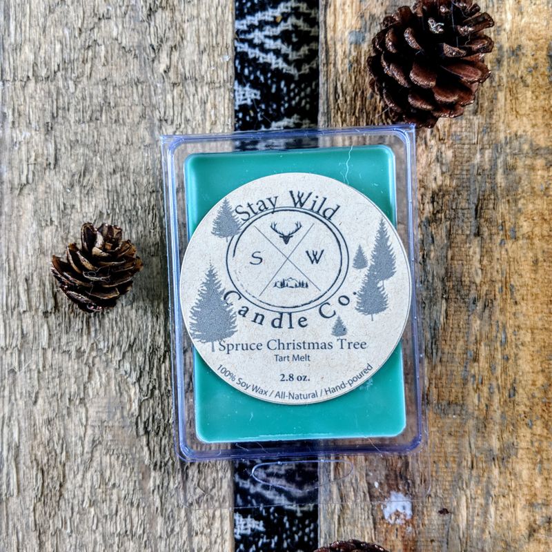 Spruce Christmas Tree_ Soy Wax Tart Melt