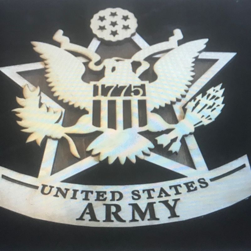 Army Plaque