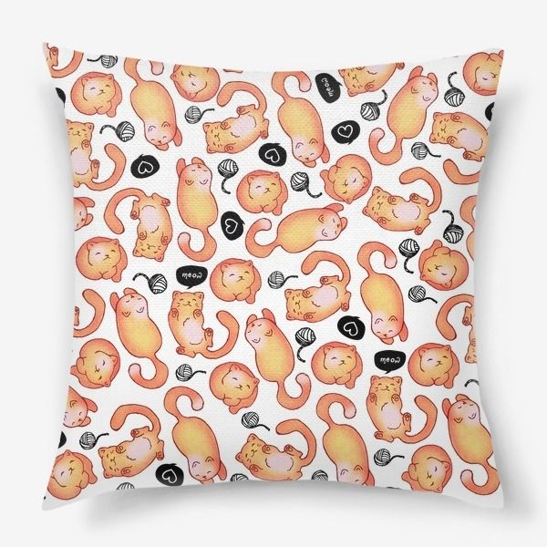 A pillow "Cozy cats"
