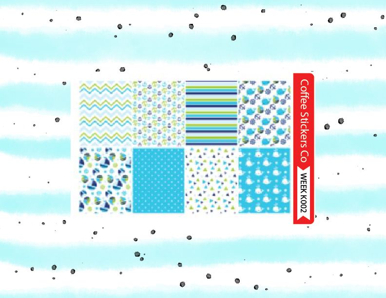 Nautical Theme Weekly Mini Kit