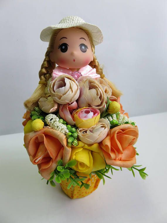 FLOWER DRESSED DOLL