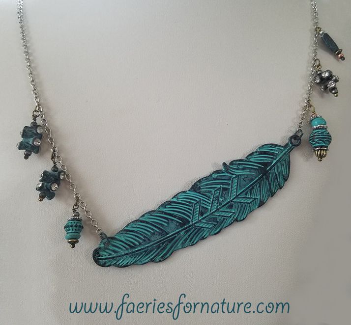 Native American Jewelry/Native American Feather Necklace/Tribal Necklace/Turquoise Necklace/Navajo Necklace/Feather Necklace/Gift For Her