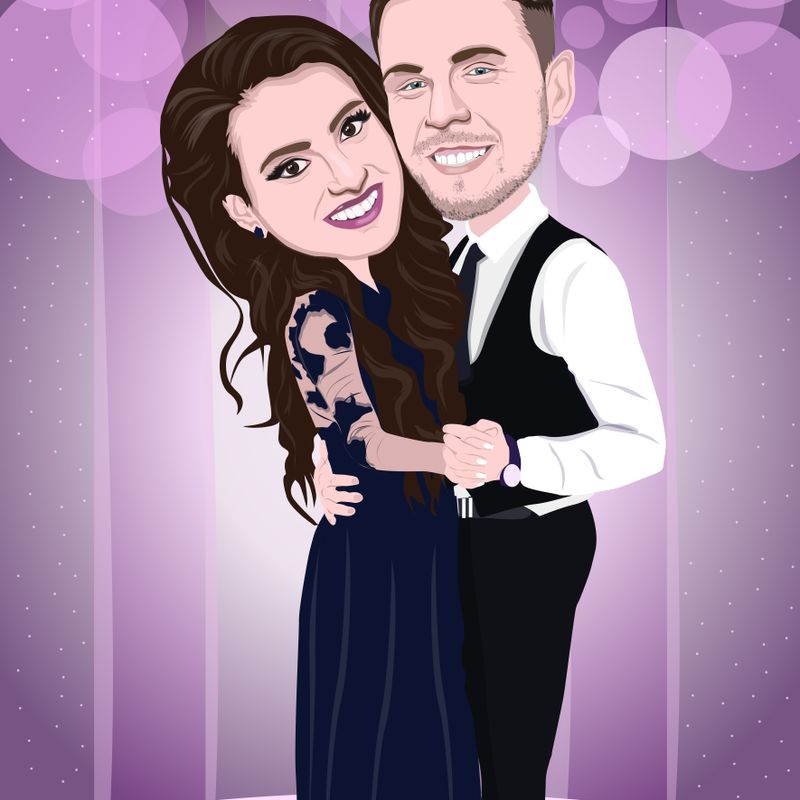 Custom Caricatures Illustrated From Your Photos