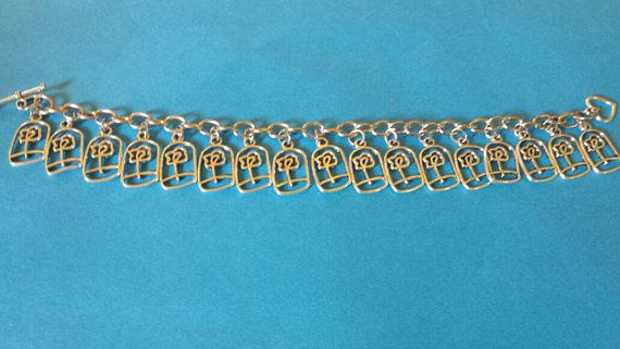 Enchanted Rose charm bracelet