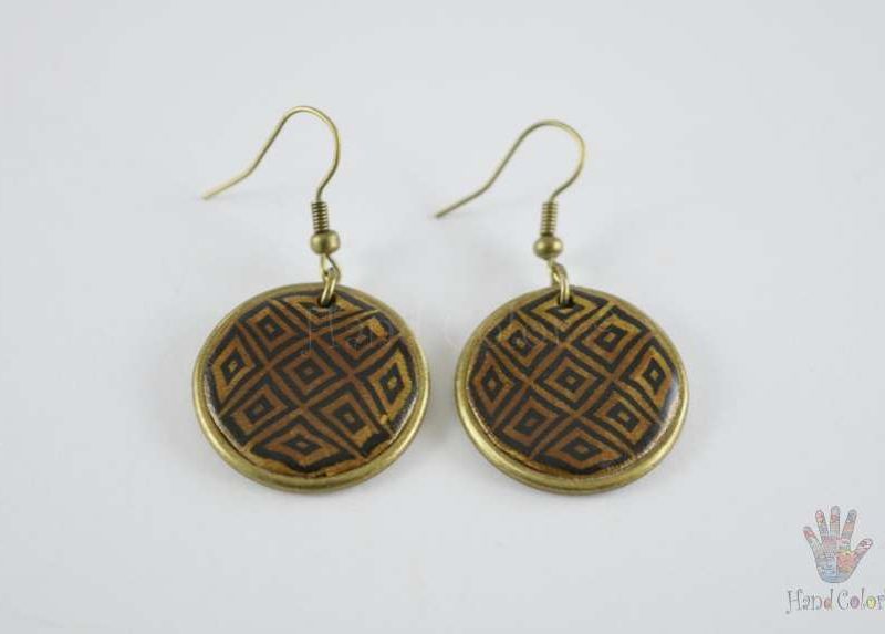 Portuguese Montanhac Round Earrings - BCDM-0-20
