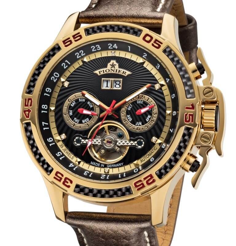 Amsterdam Pionier Watch GM-515-3 | Masculine Automatic Watch