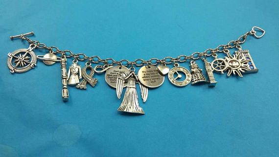 Space Doctor charm bracelet