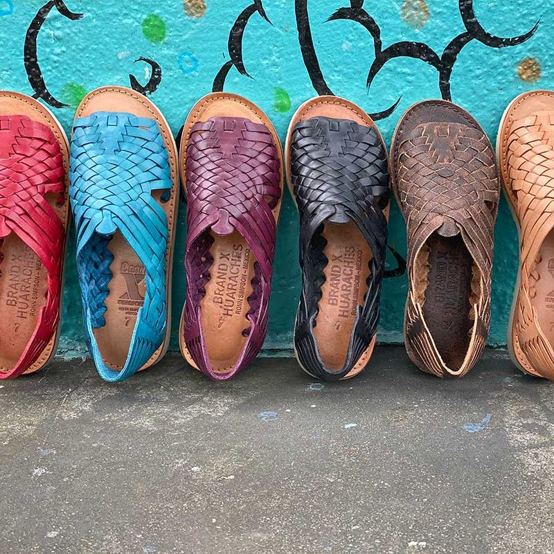 Women’s Leather Huarache Sandal | Made in Mexico
