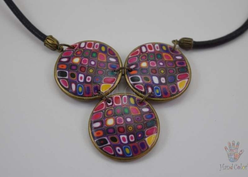Gustav Klimt Indigo Necklace - CIDK-0-41